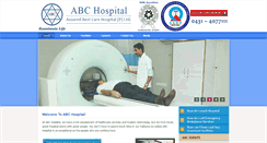 Desktop Screenshot of abchospital.in